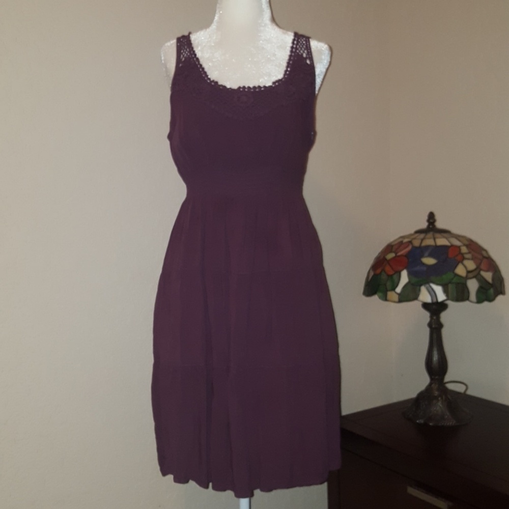 Fun summer dress with lace